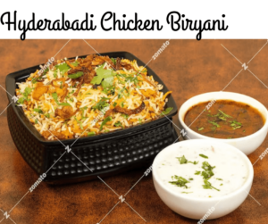 Hyderabadi Chicken Biryani
