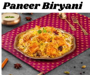 Paneer Biryani
