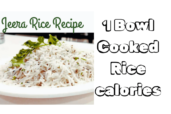 1 Bowl Cooked Rice calories