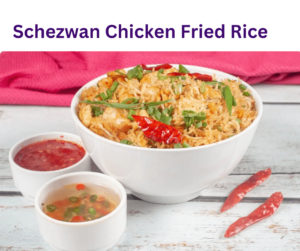 Schezwan Chicken Fried Rice
