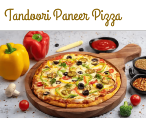 Tandoori Paneer Pizza