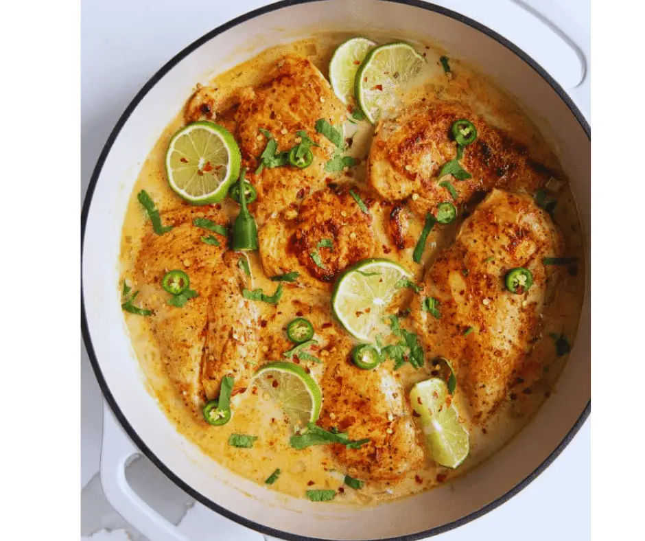 chicken with coconut milk recipe