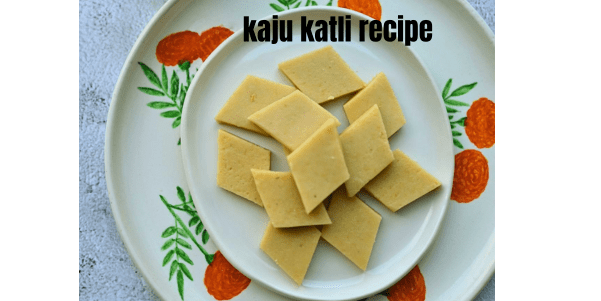 kaju katli recipe