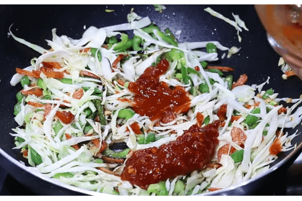 triple schezwan fried rice recipe