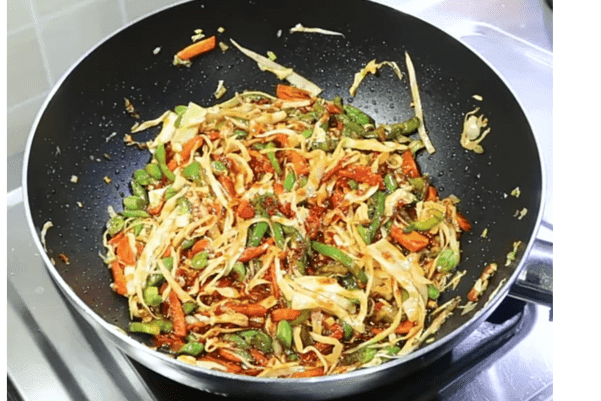 triple schezwan fried rice recipe