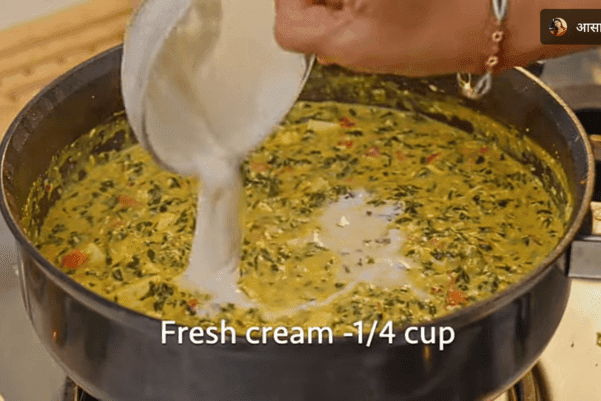 methi malai paneer recipe