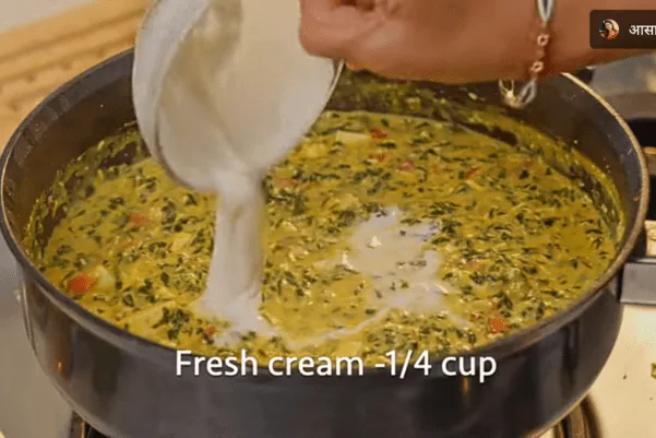 methi malai paneer recipe